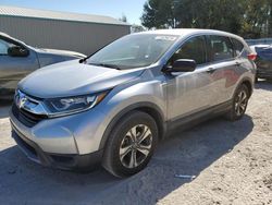 Salvage cars for sale at Midway, FL auction: 2017 Honda CR-V LX