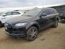 Salvage cars for sale at Brighton, CO auction: 2014 Audi Q7 Premium Plus