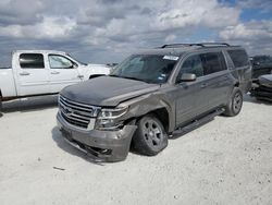 Chevrolet salvage cars for sale: 2017 Chevrolet Suburban K1500 LT