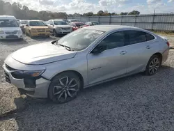 Salvage cars for sale at Mocksville, NC auction: 2021 Chevrolet Malibu RS