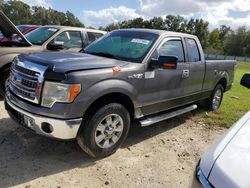 Salvage vehicles for parts for sale at auction: 2014 Ford F150 Super Cab