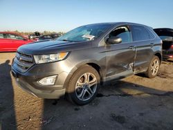 Salvage cars for sale at Fredericksburg, VA auction: 2017 Ford Edge Titanium