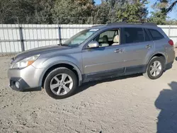 Salvage cars for sale at Hampton, VA auction: 2014 Subaru Outback 2.5I Limited