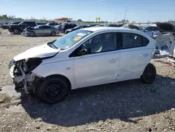 Mitsubishi Mirage salvage cars for sale: 2018 Mitsubishi Mirage G4 ES