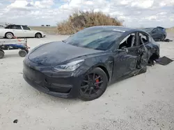 Tesla Model 3 salvage cars for sale: 2018 Tesla Model 3