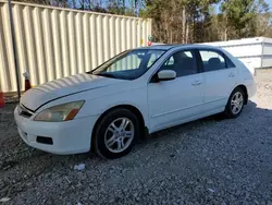 Salvage cars for sale from Copart Augusta, GA: 2006 Honda Accord EX