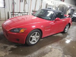 Salvage cars for sale at Elgin, IL auction: 2002 Honda S2000