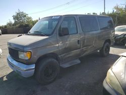 Ford salvage cars for sale: 2003 Ford Econoline E350 Super Duty Wagon