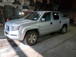 Salvage cars for sale from Copart Albany, NY: 2007 Honda Ridgeline RT