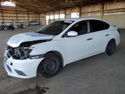 Carros salvage sin ofertas aún a la venta en subasta: 2016 Nissan Sentra S