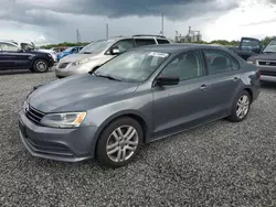 Carros salvage para piezas a la venta en subasta: 2015 Volkswagen Jetta Base