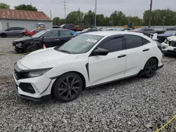 Salvage cars for sale at Columbus, OH auction: 2017 Honda Civic Sport