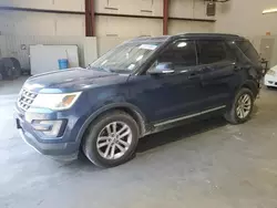 Salvage cars for sale at Lufkin, TX auction: 2017 Ford Explorer XLT