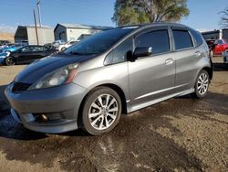 Salvage cars for sale at Albuquerque, NM auction: 2012 Honda FIT Sport