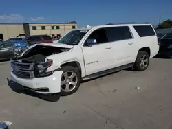 Chevrolet salvage cars for sale: 2018 Chevrolet Suburban C1500 Premier