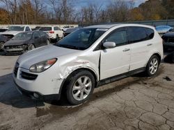 Salvage cars for sale at Ellwood City, PA auction: 2007 Subaru B9 Tribeca 3.0 H6