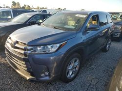 Salvage cars for sale at auction: 2018 Toyota Highlander Limited