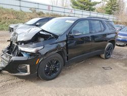 Vehiculos salvage en venta de Copart Davison, MI: 2022 Chevrolet Traverse LT