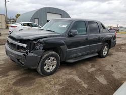 Salvage trucks for sale at Wichita, KS auction: 2003 Chevrolet Avalanche C1500