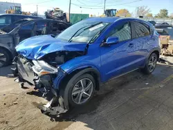 Salvage cars for sale at Chicago Heights, IL auction: 2022 Honda HR-V EX