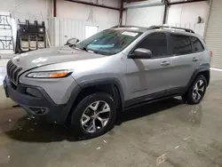 Salvage cars for sale from Copart Oklahoma City, OK: 2015 Jeep Cherokee Trailhawk