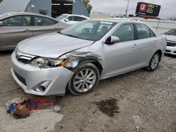 Salvage cars for sale from Copart Wichita, KS: 2012 Toyota Camry Base