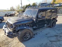 Salvage cars for sale at Marlboro, NY auction: 2023 Jeep Wrangler 4XE