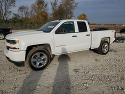 Salvage cars for sale at Cicero, IN auction: 2018 Chevrolet Silverado K1500 Custom