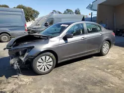 Salvage cars for sale at Hayward, CA auction: 2010 Honda Accord LX