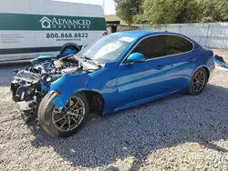 Carros salvage a la venta en subasta: 2020 Alfa Romeo Giulia