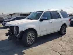 Salvage cars for sale at Sun Valley, CA auction: 2016 Lincoln Navigator Select