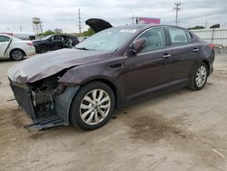 Salvage cars for sale at Chicago Heights, IL auction: 2014 KIA Optima EX