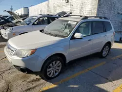 Salvage cars for sale at Chicago Heights, IL auction: 2012 Subaru Forester Limited