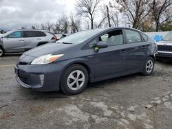 Salvage cars for sale at Bridgeton, MO auction: 2015 Toyota Prius