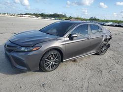 Salvage cars for sale at West Palm Beach, FL auction: 2022 Toyota Camry Night Shade