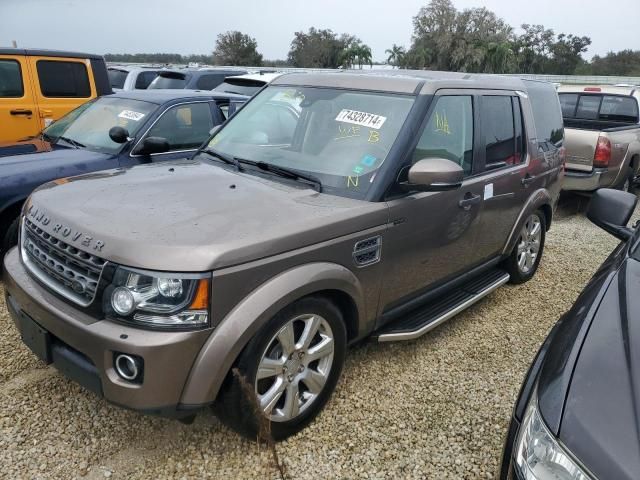 2016 Land Rover LR4 HSE