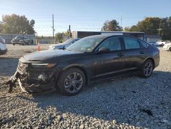 Salvage cars for sale from Copart Mebane, NC: 2024 Honda Accord EX