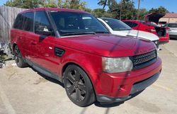 Salvage cars for sale at Grand Prairie, TX auction: 2013 Land Rover Range Rover Sport HSE Luxury