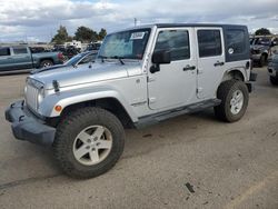 Jeep Wrangler Sahara salvage cars for sale: 2007 Jeep Wrangler Sahara