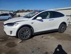 Salvage cars for sale at Pennsburg, PA auction: 2018 Tesla Model X