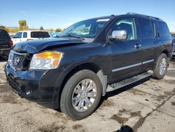 Salvage cars for sale at Littleton, CO auction: 2015 Nissan Armada Platinum