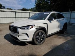 Infiniti salvage cars for sale: 2021 Infiniti QX50 Luxe