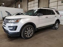 Ford Explorer salvage cars for sale: 2016 Ford Explorer XLT