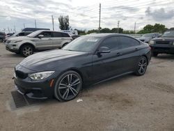 Vehiculos salvage en venta de Copart Miami, FL: 2015 BMW 435 I Gran Coupe