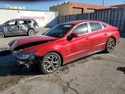 Salvage cars for sale at Anthony, TX auction: 2020 Hyundai Sonata SEL