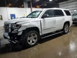 Chevrolet salvage cars for sale: 2015 Chevrolet Tahoe K1500 LTZ