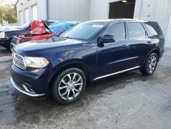 Salvage cars for sale at Savannah, GA auction: 2018 Dodge Durango SXT