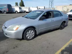 Salvage cars for sale at Hayward, CA auction: 2004 Honda Accord LX