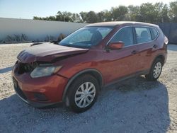 Salvage cars for sale at New Braunfels, TX auction: 2016 Nissan Rogue S