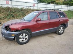 Hyundai salvage cars for sale: 2005 Hyundai Santa FE GLS